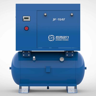 Jufeng 10HP 7.5kW однофазный постоянный магнитный винтовой воздушный компрессор